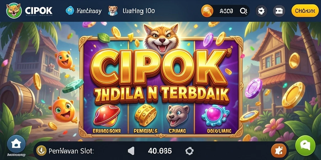 Tangkapan layar game Slot yang memukau dengan fitur menarik.