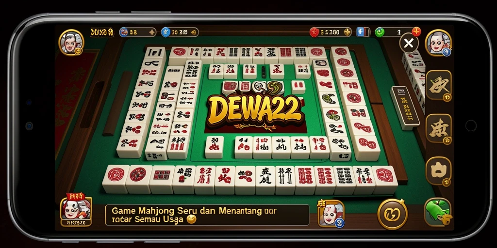 Tampilan gameplay DEWA22 yang menarik dan menyenangkan.