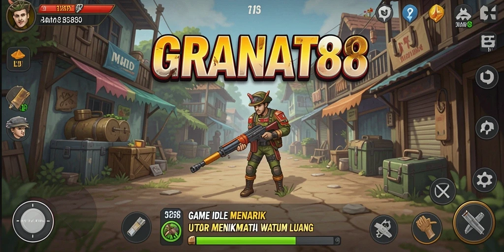 Screenshot gameplay GRANAT88 dengan fitur Idle yang menarik.