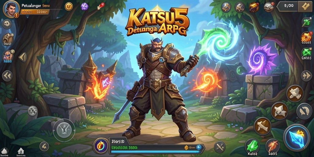 Gameplay seru dan menegangkan di KATSU5.