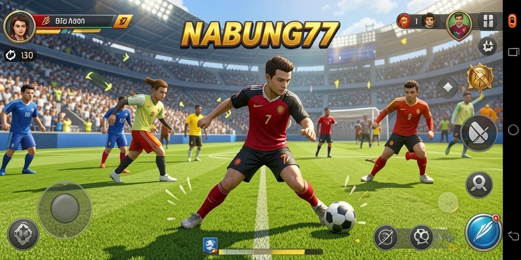 Tampilan gameplay seru dan grafis memukau dari NABUNG77.