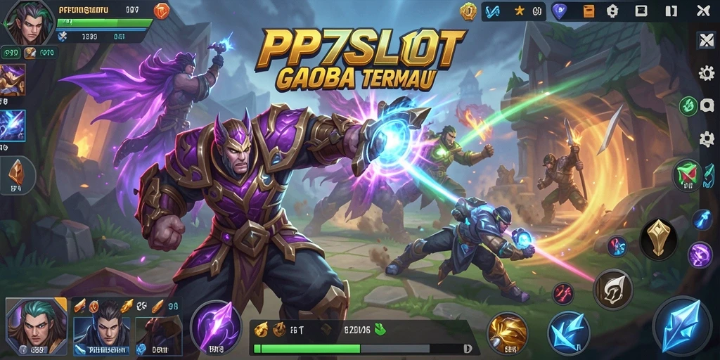 Screenshot gameplay PP7SLOT menampilkan aksi tim yang dinamis dan seru.
