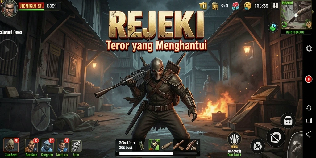Pengalaman mencekam dalam gameplay seram REJEKI.