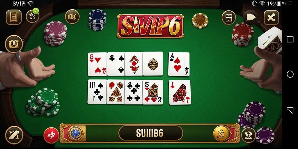 Screenshot gameplay SVIP6 yang mendebarkan dan seru.